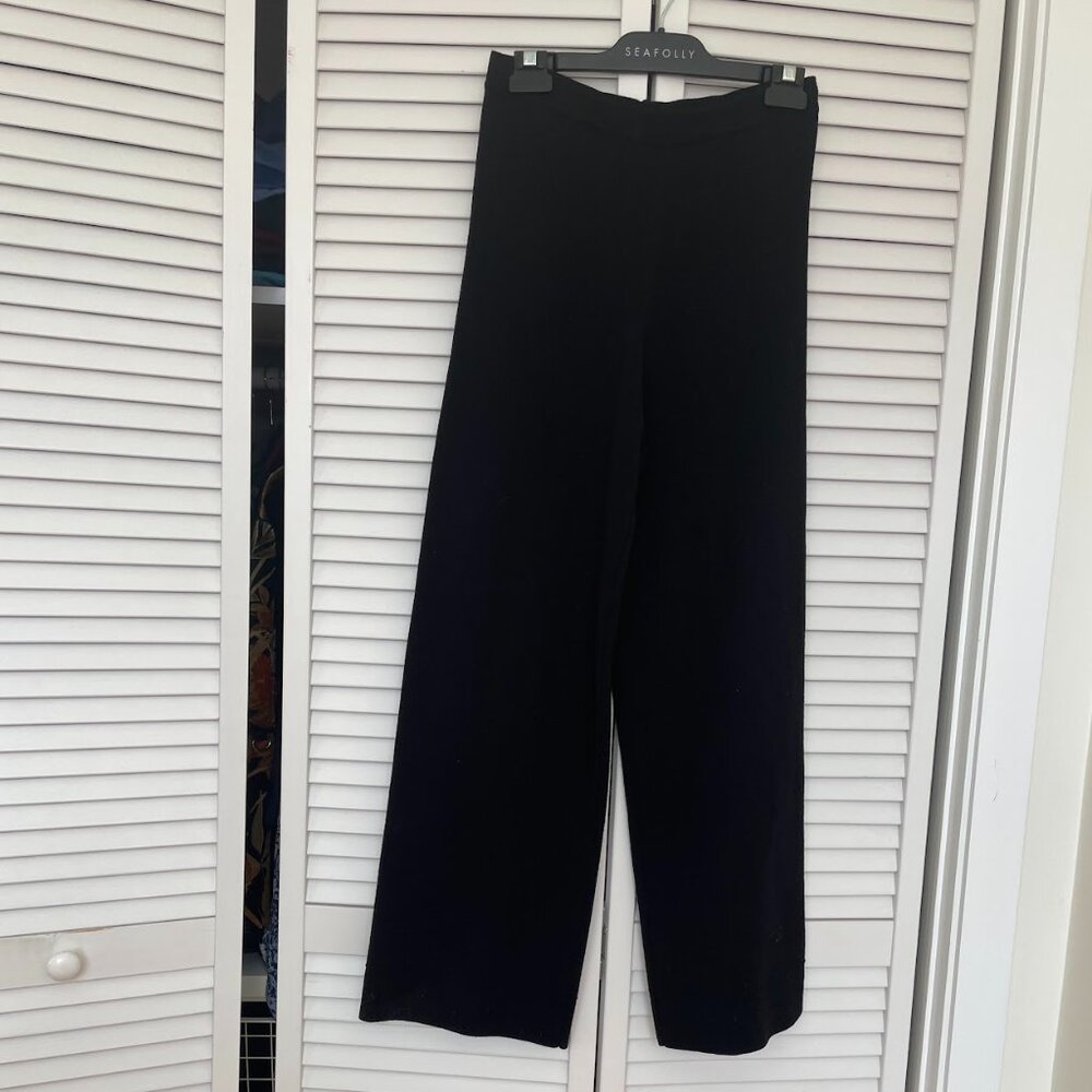 Knitted Pants in Black